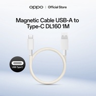 OPPO Magnetic Cable USB-A to Type-C DL160 1M l Charging Model DL160 Size 1 Meter