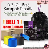 FTD 💕Point-off Rubbish Plastic Bag 200pcs 45x60 Tear off Garbage Bag for Home/Office Use Trash Bag B