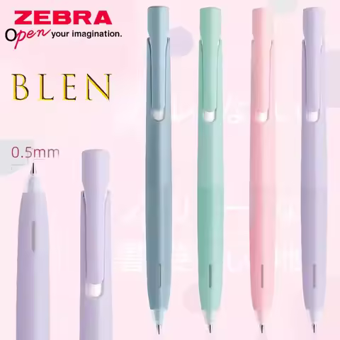 Japan ZEBRA Blen Ballpoint Pen BAS88 0.5mm/0.7mm School Acsesories Back To School Kawaii Stationery 