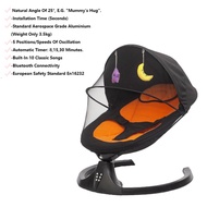 EvianAngel Electric Baby goyang kerusi pelbagai fungsi menenangkan kerusi Coax bayi tuhan bayi bayi 