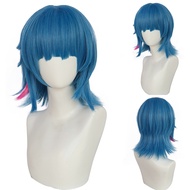 Jinx Cosplay Wig Arcane 2 Long Heat Resistant Synthetic Hair for Party