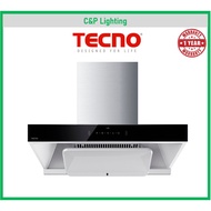 Tecno 90cm High Suction Chimney Hood with Auto Clean KD3088
