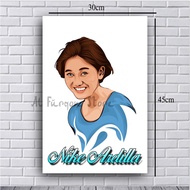POSTER NIKE ARDILLA / FOTO NIKE ARDILLA / POSTER MUSISI BAND ZADUL / HIASAN DINDING / POSTER MURAH