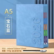 2026 Planner Notebook Daily A5 400 Page Green Blue Pink Red 2026 Book