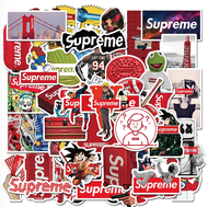 Sup Supreme sticker สติกเกอร์กันน้ำรูปแบบที่แตกต่างกัน 50 ชิ้น dragon ball one piece NARUTO