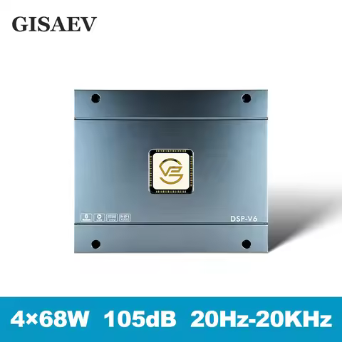 V6 Car DSP Amplifier, 4-channel 4x68W, Car Audio Upgrade Solution, Digital Audio Signal Processor, M