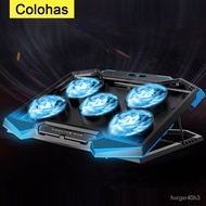 Gaming PC Laptop Cooler Notebook Cooling Pad For MacB00k MI HP Dell CPU Cooler B Portable Fans LED Screen Laptop Stand