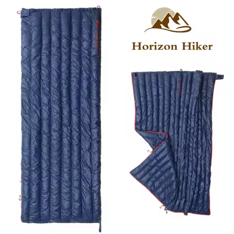 Horizon Hiker K280-K600 Ultralight Spring Summer White Goose Down Sleeping Bag Glamping Warm Duvet C