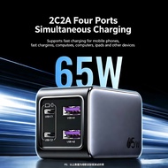 Ugreen 65W Foldable GaN Charger 2C2A Multi Port Fast Charging Adapter UFCS PD3.0 QC3.0 SCP FCP AFC U