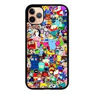 Casing Case iphone 11 X XR XS Max 7 8 Plus Doodle Art FF1675