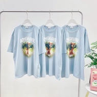 ADLV Bear Graphic T-Shirt (Blue)