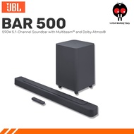 JBL Bluetooth Soundbar 5.1ch Bar 500 Dolby Atmos (590W) With Subwoofer