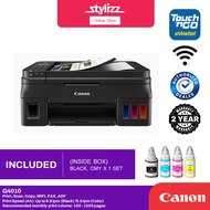 Canon Pixma G4010 G4770 Wireless Refillable Ink Tank Printer AllInOne - Print Scan Copy Fax ADF Wifi