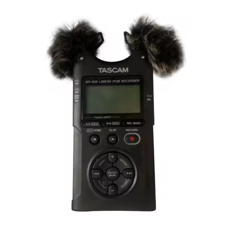 Blue mantis Pop Filter outdoor artificial fur microphone windproof cover suitable for Tascam X6X8 re