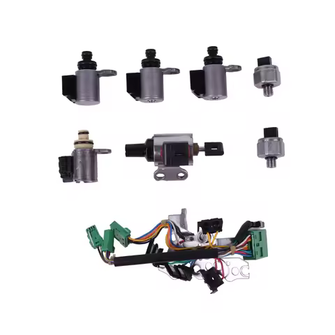 33446-JF011 JF011E RE0F10A F1CJA CVT Transmission Valve Body Solenoids Kit for Nissan Altima Sentra