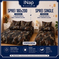 INap - Double King Size Batik Bed Sheet 180x200 - 120x200 - 90x200 T20
