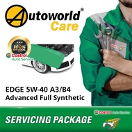 CASTROL EDGE 5W40 Fully Synthetic Servicing Package