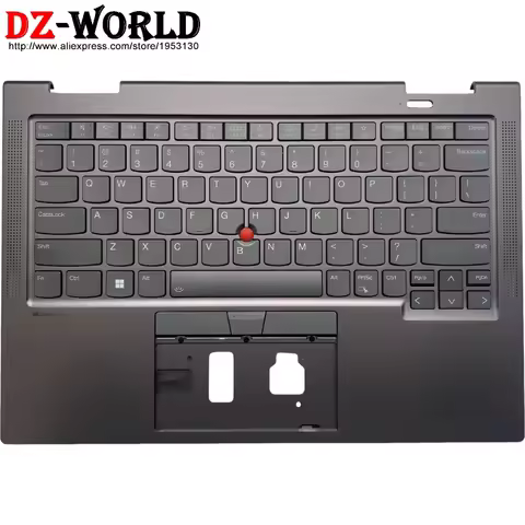 Shell Palmrest Upper Case With US Einglish Backlit Keyboard for Lenovo Thinkpad X1 Yoga 6th Gen 6 La