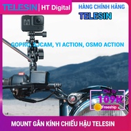 Mount đế gắn GoPro lên kính chiếu hậu xe máy Telesin - Phụ Kiện cho GoPro Sjcam Yi Action Osmo Actio