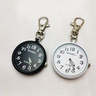 Large Number Clear Luminous Keychain Watch Nurse Watch Student Exam Entry Civil Servant Pocket Watch Elderly Watch