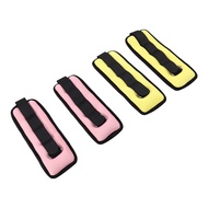 2 Pairs Ankle and Wrist Weights Modularized Weight Straps (0.25kg/0.5kg Each) for Yoga Walking Runni