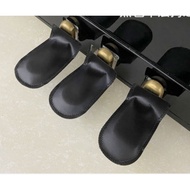 Steel Pedal Cover Anti-dust Protective Cover Piano Jiayi Triangle Vertical Faux Leather Piano Pedal 