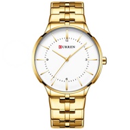 CURREN Quartz Watches for Men's Original Brand Unique style Waterproof Boys Steel Wrist Watch 8321