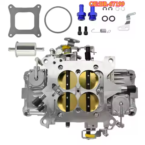 High quality New For BR-67199 Carb Carburetor Kit For Holley Quick Fuel 650CFM Double Pumper Car Rac