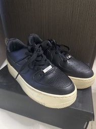 Nike Air Force 1 女款黑色運動鞋