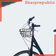 [Sharprepublic] Bike Basket Front Basket Bike Handlebar Basket for for Riding Electric Bike Mountain Bikes Electric Bike