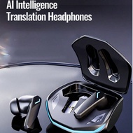 Lenovo GM2PRO AI Smart Bluetooth Translator Earbuds, Simultaneous Interpretation, Real-Time Recordin