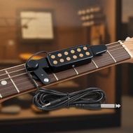 Miwayer 12-hole P-011 Magnetic Acoustic Guitar Pickup with Tone/Volume Control & Audio Cable Miwayer