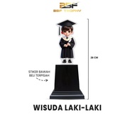 Piala Wisuda Anak Sekolah Tk Paud Sd Plakat Boneka Akrilik Souvenir