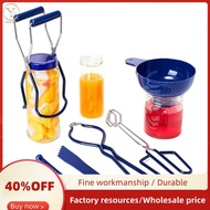 Canning Kit Canning Tools Canning Supplies 6 Pcs,Canning Jar Lifter, Lid Lifter,Canning Tongs for Ca