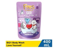 Fres & Natural Body Wash All BT21 / Berry Macaron/Midnight Secret/Cotton Dreams/Pink Cupcake 400ml