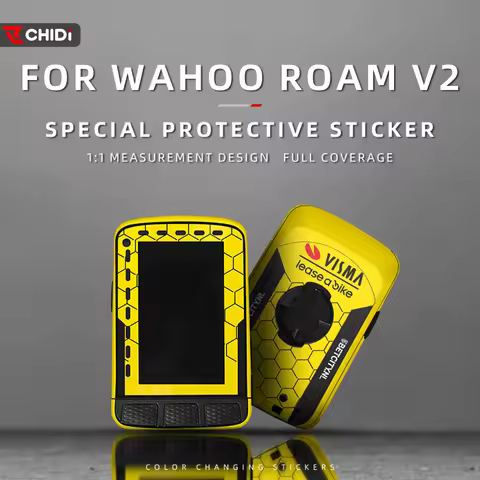 For Wahoo ELEMNT ROAM V2 Cycling Computer Decals Decorative Color Change Stickers Waterproof Wrap 1 