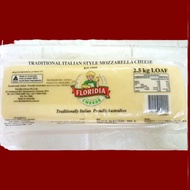 [SHCF] Florida Mozzarella Cheese Block 2.5Kg Frozen Premium Halal