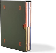 Fringe Studio Assorted Slim Paperpack Journals Boxed Set of 5, PALETTE, 80 Lined Pages Each, 4.25” W