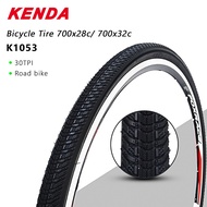 ยางนอกขอบลวดจักรยาน KENDA 700x28c / 700x32c /700x35c/70038c (K1053) ยางลายรีดน้ำเหมาะสำหรับจักรยานเสือหมอบ