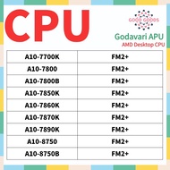 A10-7700K A10-7800 A10-7800B A10-7850K A10-7860K A10-7870K A10-8750 A10-8750B AMD Godavari APU Proce