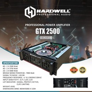 Power Amplifier Hardwell GTX 2500 Original Power Ampli Hardwell Class GB