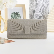 EGAT Store Fashionable Lock-Type Evening Clutch Bag for Ladies with Lipstick Storage - Made in Malaysia