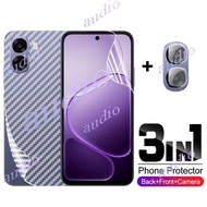 OPPO A6x 5G 3in1 Front Back Lens Hydrogel Film For Oppo A6x A6X OppoA6x 5G 4G 2025 Smartphone Screen