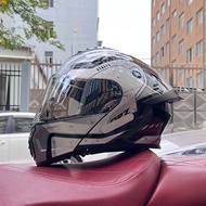 2024 ORZ New Motorcycle Uncover Helmets Four Seasons Large