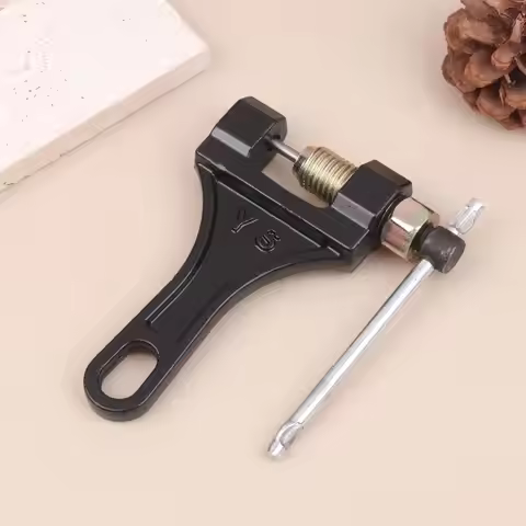 (.) 1PC Universal Carbon Steel Spanner Link Splitter Pin Remover 420-530 Chain Breaker Cutter Repair