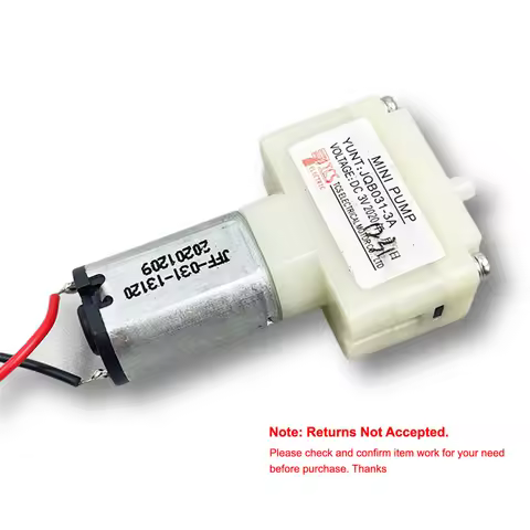TCS JQB031-3A Mini Air Pump DC 3V-5V Oxygen Pump 031 Motor Small Pump Airflow 1.0 LPM Diaphragm Pump