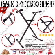 HITAM Single Keyboard Stand / Keyboard Stand X Black Keyboard Stand