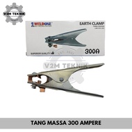 WELDONE 300 Ampere Mass Pliers 300 A Earth Clamp/ 300 Ampere Mass Clamp Welding Rod/
