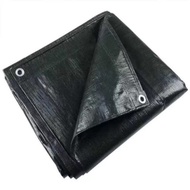 Velocity Ground Sheet Waterproof Mat 120gsm PE 3x3m 4x6m Blue & Black 1x Waterproof PE Poly Tarp Cam