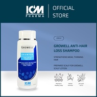 Growell Anti-Hair Loss Shampoo 200ml – Strengthens Hair Roots, Reduces Hair Fall, Promotes Healthy S